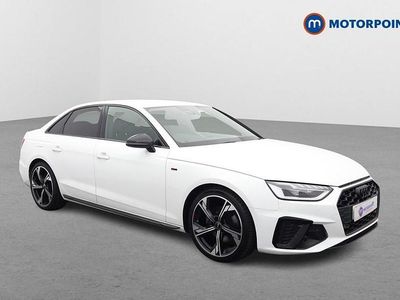 Used Audi A4 Black Edition 2022 White Sedan