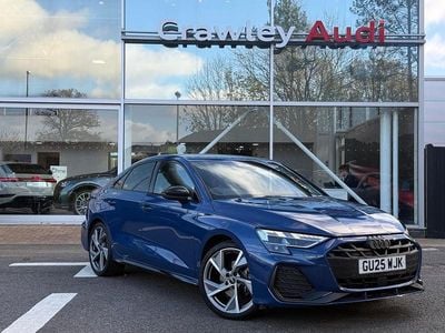 Blue Used 2025 Audi A3 Black Edition Sedan | £27,990 (A bit pricey)