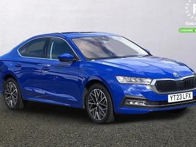 Used Skoda Octavia SE L 150 HP (110 kW) 2023 Blue Hatchback