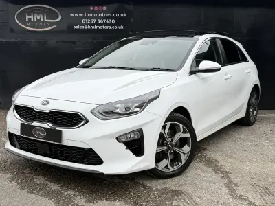 Used Kia Ceed First Edition 140 HP (102 kW) 2018 White Hatchback