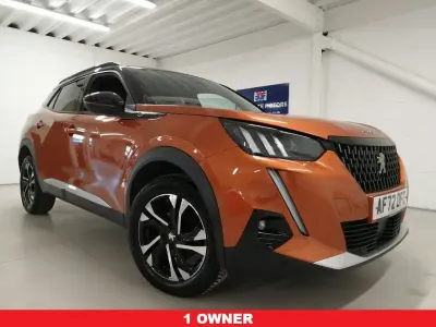 Used Peugeot 2008 GTi 130 HP (95 kW) 2022 Orange SUV
