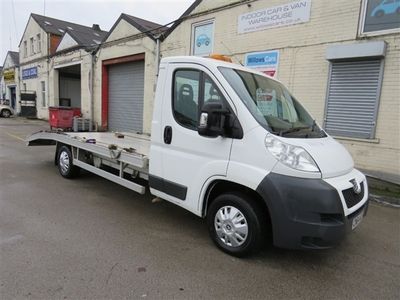 used Peugeot Boxer HDI 335 L3 16Ft Full Alloy Body Car Transporter