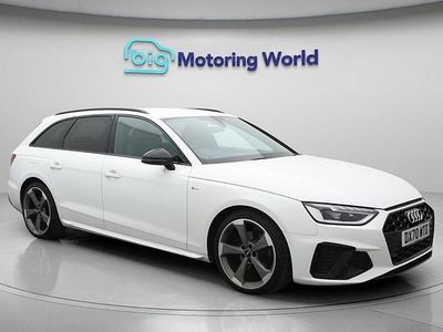 Used Audi A4 Black Edition 163 HP (119 kW) 2020 White Estate