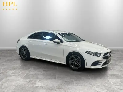 Used Mercedes A200 AMG line 163 HP (119 kW) 2019 White Sedan