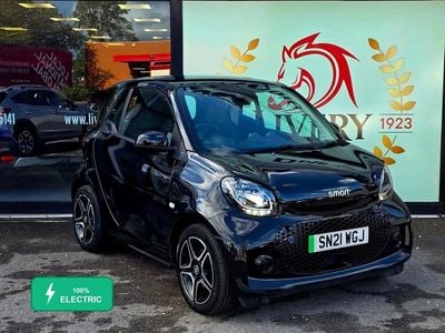 Used Smart ForTwo Electric Drive Premium 22 kW (30 HP) 2021 Black Coupe