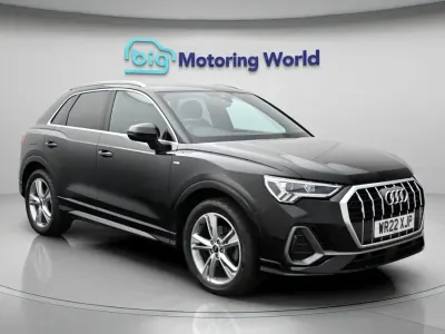 Used Audi Q3 S-Line 150 HP (110 kW) 2022 Black SUV