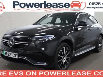 Used Mercedes EQC400 AMG line 300 kW (408 HP) 2022 Black SUV