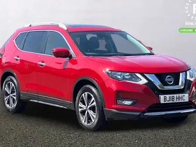 Used Nissan X-Trail N-Connecta 163 HP (119 kW) 2017 Red SUV