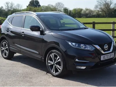 Used Nissan Qashqai N-Connecta 2020 Black SUV
