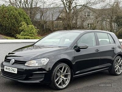 Used VW Golf VII S 105 HP (77 kW) 2015 Black Hatchback