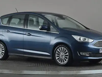 Used Ford C-MAX Titanium 120 HP (88 kW) 2018 Blue MPV