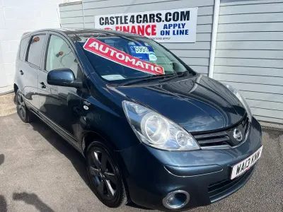 Used Nissan Note N-TEC 108 HP (79 kW) 2013 Blue Hatchback