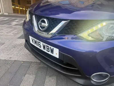 Used Nissan Qashqai N-Connecta 115 HP (84 kW) 2016 Blue SUV