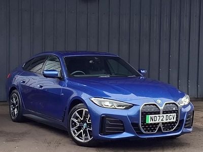 Used BMW i4 M Sport 250 kW (340 HP) 2022 Blue Sedan
