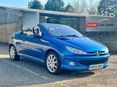 Used Peugeot 206 Allure 2005 Blue Cabriolet