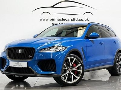 Used Jaguar F-Pace Supercharged 550 HP (404 kW) 2018 Blue SUV