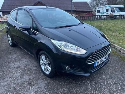Used Ford Fiesta Zetec 2016 Black Hatchback