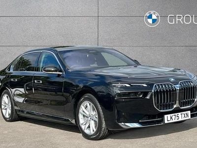 Black Used 2025 BMW 750e Comfort Edition Sedan | £79,475 (Fair price)