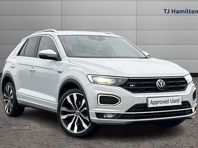 Silver Used 2022 VW T-Roc R-line SUV | £20,495 (Fair price)