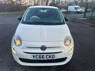 Used Fiat 500 Pop 69 HP (50 kW) 2016 White Hatchback