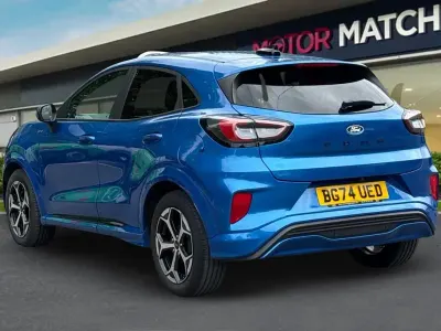 Second-hand Ford Puma ST-Line 125 CP (91 kW) 2024 Albastru SUV
