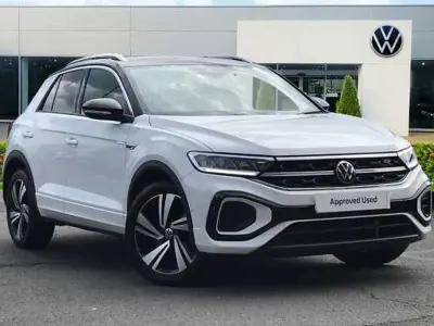 Used VW T-Roc R-line 150 HP (110 kW) 2023 White SUV
