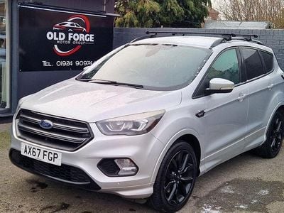 Silver Used 2018 Ford Kuga ST-Line SUV | £10,695 (Fair price)
