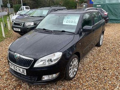 Used Skoda Fabia Elegance 90 HP (66 kW) 2012 Black Estate