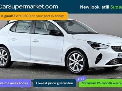 Used Vauxhall Corsa Design Edition 75 HP (55 kW) 2023 White Hatchback