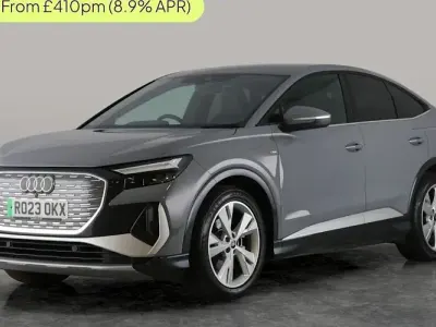 Used Audi Q4 Sportback e-tron S-Line 125 kW (170 HP) 2022 Grey SUV
