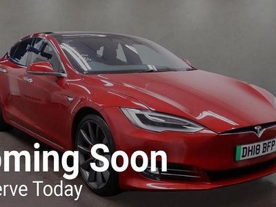 Used Tesla Model S 241 kW (328 HP) 2018 Red Hatchback