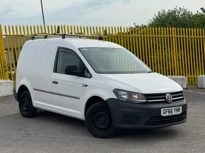 Used VW Caddy Startline 102 HP (75 kW) 2016 White MPV