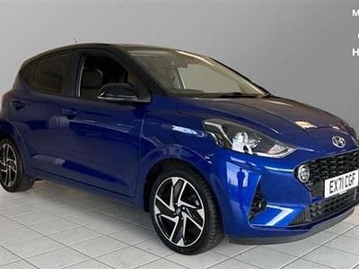 Blue Used 2021 Hyundai i10 Premium Hatchback | £11,710 (Fair price)