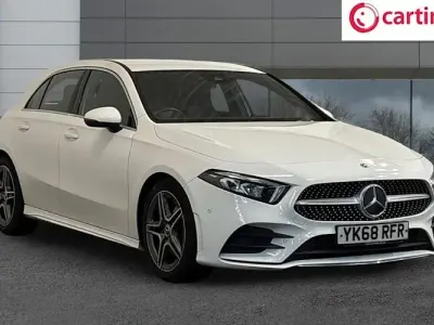 Used Mercedes A200 Executive 163 HP (119 kW) 2019 White Hatchback