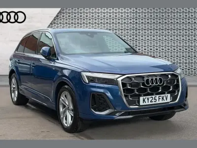 Used Audi Q7 S-Line 286 HP (210 kW) 2025 Blue SUV