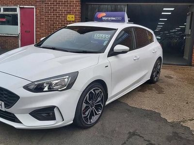 Używany Ford Focus ST-Line X 125 KM (91 kW) 2020 Biały Hatchback