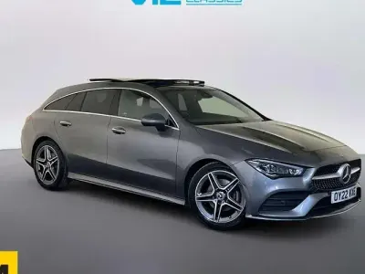 Used Mercedes CLA180 Shooting Brake AMG line 136 HP (100 kW) 2022 Grey Estate