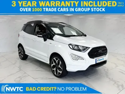 Used Ford Ecosport ST-Line 125 HP (91 kW) 2019 White SUV