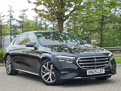 Begagnad Mercedes E200 Premium 204 HK (150 kW) 2025 Svart Sedan
