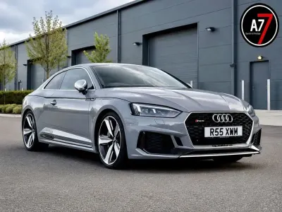 Begagnad Audi RS5 Business 450 HK (330 kW) 2018 Grå Sportkupé