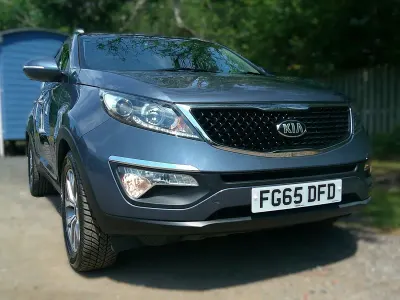 Used Kia Sportage 133 HP (97 kW) 2015 Blue SUV