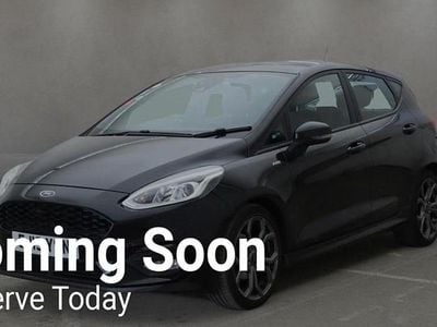 Usado Ford Fiesta ST-Line 125 HP (91 kW) 2019 Preto Citadino