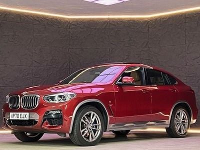 Red Used 2020 BMW X4 M Sport SUV | £29,995