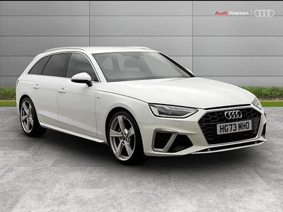 Used Audi A4 S-Line 200 HP (147 kW) 2023 White Estate