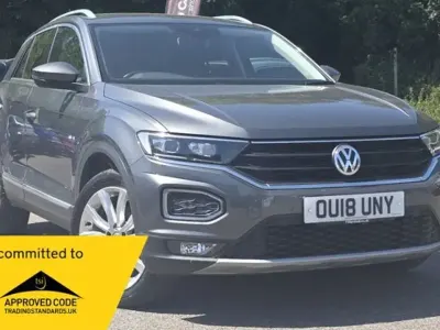 Used VW T-Roc SEL 150 HP (110 kW) 2018 Grey SUV