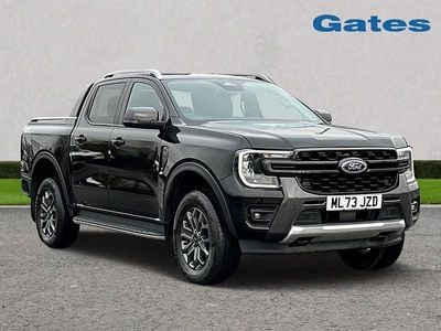 Black Used 2023 Ford Ranger Wildtrack Pickup | £32,499 (Fair price)