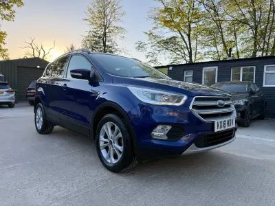 Second-hand Ford Kuga Titanium 150 CP (110 kW) 2018 Albastru SUV