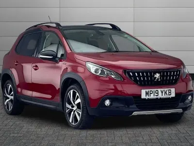 Used Peugeot 2008 GT-line 110 HP (80 kW) 2019 Utimate red SUV