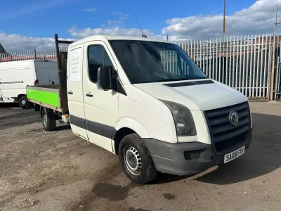 Usado VW Crafter 109 HP (80 kW) 2008 Verde Van