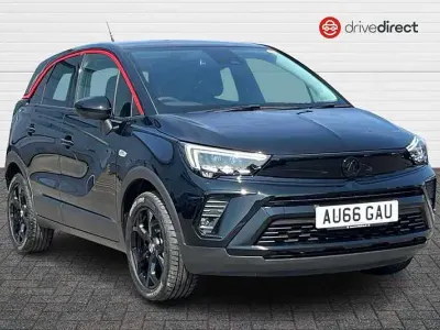 Used Vauxhall Crossland S 130 HP (95 kW) 2024 Black SUV